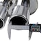 Spec-D Tuning 08-14 Subaru Wrx Catback Exhaust Quad Tip MFCAT3-WRX084Q - alternate 3